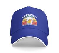HACXZ Gorra de béisbol para Hombre con el Lema Equipo Oktoberfest: ¡Vamos a ponernos a Comer Schnitzel!