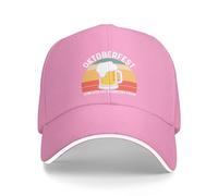HACXZ Gorra de béisbol para Hombre con el Lema Equipo Oktoberfest: ¡Vamos a ponernos a Comer Schnitzel!