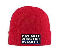 HACXZ No muero por Israel. Gorro de Punto. Gorro de esquí Suave, clásico y elástico. Haz Que Irán vuelva a ser Grande.