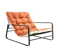 Had030a sofá tubular salmón rojo 118,5 x 92 x 84 cm