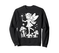 Hada bailando sobre setas Sudadera