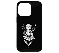 Hada del bosque con varita mágica Carcasa para iPhone 13 Pro