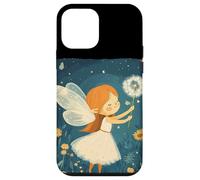 Hada hilarante sosteniendo un diente de león para una mirada alegre Carcasa para iPhone 12 mini