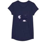 Hada Madrina: Haciendo Que la Magia suceda Camiseta, Niñas, Azul Marino, Grande