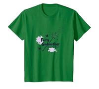 Hada Madrina: Haciendo Que la Magia suceda Camiseta, Niños, Verde Kelly, 10 años