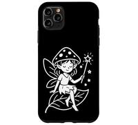 Hada mágica del bosque con varita en hoja Carcasa para iPhone 11 Pro Max