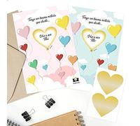 hadanela Tarjetas rasca Anuncio de Embarazo, vais a ser abuelos, quieres ser mi Padrino, Madrina. (Titos)