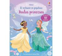 hadas princesas (El vestuario en pegatinas)