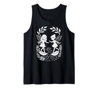 Hadas Que Caminan Hojas Camiseta sin Mangas