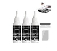 HADAVAKA Glass Repair Fluid Car Window Cracked Windshield Repair Kit, DIY Automotive Glass Nano Repair Fluid, Windscreen Scratch Remover Kit, Quick Fix For Cracks, Nano Repair Fluid (3 PCS)
