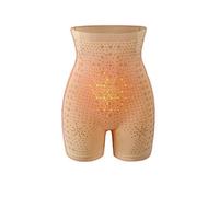 HADAVAKA Ion De Oxígeno Negativo Infrarrojo Quema Grasa Control De Abdomen Body, Nueva Alta Cintura Sin Costuras Body, Grafeno Nido De Abeja Vaginal Tightening Y Body Shaping Briefs (Skin)