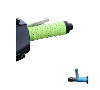 HADAVAKA Non-slip Soft Silicone Grip Tape - Waterproof, Anti-Vibration, Breathable, And Wear-resistant, Wrap-around Motorcycle Grips, Motorcycle, Fishing Pole, Gym Equipment (Green)