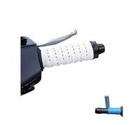 HADAVAKA Non-slip Soft Silicone Grip Tape - Waterproof, Anti-Vibration, Breathable, And Wear-resistant, Wrap-around Motorcycle Grips, Motorcycle, Fishing Pole, Gym Equipment (White)