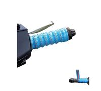 HADAVAKA Non-slip Soft Silicone Grip Tape - Waterproof, Anti-Vibration, Breathable, And Wear-resistant, Wrap-around Motorcycle Grips, Motorcycle, Fishing Pole, Gym Equipment (Blue)