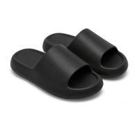 HADAVAKA Unisex EVA Slides, Open Toe Lightweight Shower Shoes Indoor Outdoor, Soft Cushioned Thick Sole Slides for Pool, Beach, Gym, Dorm, Summer Daily Casual Wear