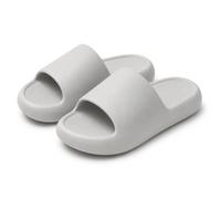 HADAVAKA Unisex EVA Slides, Open Toe Lightweight Shower Shoes Indoor Outdoor, Soft Cushioned Thick Sole Slides for Pool, Beach, Gym, Dorm, Summer Daily Casual Wear