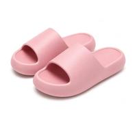 HADAVAKA Unisex EVA Slides, Open Toe Lightweight Shower Shoes Indoor Outdoor, Soft Cushioned Thick Sole Slides for Pool, Beach, Gym, Dorm, Summer Daily Casual Wear