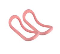 HADAVAKA Yoga Ring for Leg Calves, Fascia Stretching Ring For Thigh and Calf Massage, Yoga Equipment Fitness Circle, Massage Ring Training Tool For Core, Pilate, Gymnastics Exercise Workout (Pink)