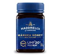 Haddrells of Cambridge Miel de Manuka MGO 800+ (UMF 20+) 500g - Miel certificada de Nueva Zelanda - Rica en metilglioxal - Sostenible, cruda y con un alto contenido en MGO
