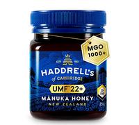 Haddrells of Cambridge Miel de Manuka | UMF 22+ MGO 1000+ | Miel de manuka pura premium de Nueva Zelanda | 250g