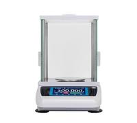 HADECOLL Balanza analítica de Alta precisión con Pantalla táctil, báscula Digital electrónica con Bandeja Redonda para pesaje de precisión.