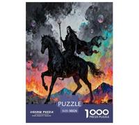 Hades, Juego De Puzzle De 1000 Piezas, Actividad Creativa Y Calmante, Ideal para Decoración O Regalo, Recomendado Desde 12 Años, Mythological Figure, 38x26cm/1000pcs