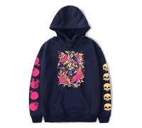 Hades Merch First of the Furies - Sudadera con capucha para hombre con estampado de hip hop, azul marino, XXL