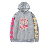 Hades Merch First of the Furies - Sudadera con capucha para hombre con estampado de hip hop, gris, 4XL