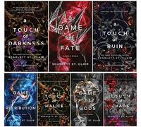 Hades x Persephone Saga Series 7 Books Set - A Touch of Darkness, A Game of Fate, A Touch of Ruin, A Game of Retribution, A Touch of Malice, A Game of Gods, A Touch of Chaos