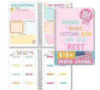 Hadley Designs Cuaderno de oración - Diario de oración guiado para mujer, diarios de oración diarios para mujeres, cuaderno devocional y diarios espirituales para mujeres, juego de regalo cristiano