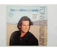Hadley, Tony For Your Blue Eyes Only 7" EMI EMP234 EX/EX 1992 poster sleeve
