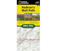 Hadrian's Wall Path Map: Trails Illustrated: 4009 (National Geographic Trails Illustrated Map)