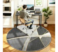 HaeBnug Alfombra para Silla de Escritorio Protectora para Silla de Oficina para Parquet Madera/baldosas Alfombrilla Gaming de Suelo para Oficinas para el Hogar 110 cm