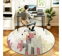 HaeBnug Alfombra para Silla de Escritorio Protectora para Silla de Oficina para Parquet Madera/baldosas Alfombrilla Gaming de Suelo para Oficinas para el Hogar 110 cm