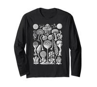 Haeckel Mycetozoa Slime Molds Camiseta de Aspecto Vintage Manga Larga