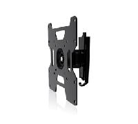 HAEGER Tilt & Swivel - Soporte de TV - para Plasma/LED/LCD TV de 17”- 37”, Montaje Universal, diseño de fácil Montaje, inclinación: -15º ~ +15º y orientación: 60º