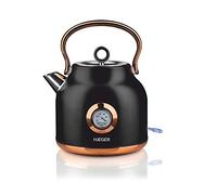 HAEGER JARRO TERMICO 1,7LT 2200W CORPO INOX E PRETO