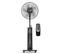 Haeger Black Mist II Ventilador Nebulizador de Pie con Mando 70W Negro