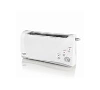 Haeger Tostadora Bulgari TO-100.008A 1000W 1 ranura extra larga 6 posiciones 3 funciones Blanca