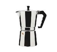 HAEGER Cafetera Italiana Aluminio 9 Tazas
