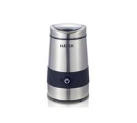 Haeger - CG-200.001A molinillo de café 200 W Negro, Acero inoxidable