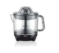 HAEGER LITTLE JUICE - Exprimidor de Cítricos con 25W de potencia, capacidad de 700ml, Rotación de cono bidireccional, 2 conos de presión, tapa protectora, filtro para pulpa