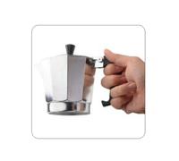 Haeger - CP-09A.008A cafetera manual Cafetera italiana Metálico