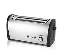 Haeger - Desayuno Plus 6 2 rebanada(s) 1400 W Negro, Acero inoxidable