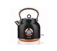 Haeger - EK-22B.024A tetera eléctrica 1,7 L 2200 W Negro, Oro