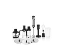 Haeger Extreme Chopper Batidora de Mano con Accesorios 1000W Acero Inoxidable/Negro