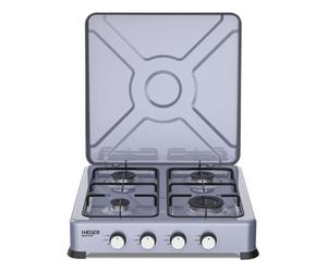 Haeger gc-04e.023a hobs gris encimera 50 cm encimera de gas 4 zona(s)