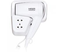 Secador de pelo para Hotel 1200W (Blanco) - HAEGER