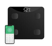 Haeger - InteliScale Plaza Negro Báscula personal electrónica