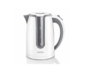 HAEGER JARRO TERMICO 1,7LT 2200W RESISTENCIA OCULTA INOX